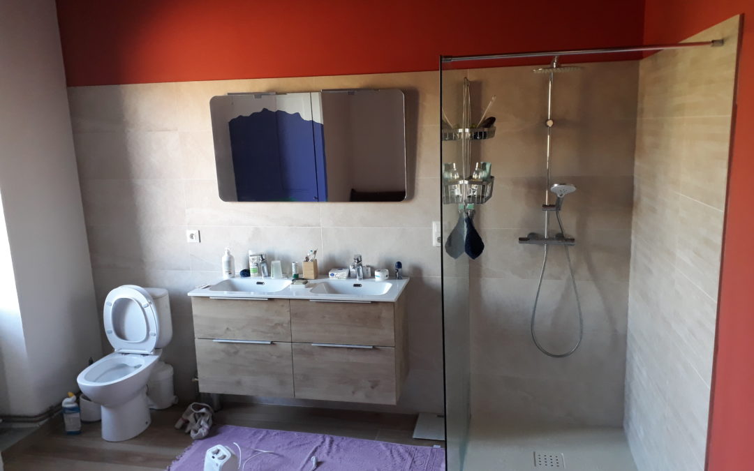 Création SDB dans une chambre